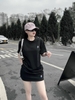 Bộ cotton chân váy Who.A.U mẹ 2 màu be, đen