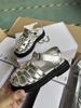 Sandal rọ GeeJay xuất Nga màu bạc cho bé
