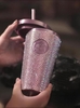 Ly giữ nhiệt Starbucks China Galaxy Purple Rhinestone 473ml