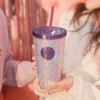 Ly giữ nhiệt Starbucks China Galaxy Purple Rhinestone 473ml