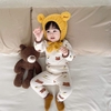 Bộ cotton xuất Hàn dài tay 22 mẫu cho bé