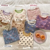 Bộ cotton xuất Hàn dài tay 22 mẫu cho bé