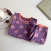 Bộ cotton xuất Hàn dài tay 22 mẫu cho bé