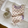 Bộ cotton xuất Hàn dài tay 22 mẫu cho bé