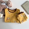 Bộ cotton xuất Hàn dài tay 22 mẫu cho bé