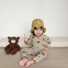 Bộ cotton xuất Hàn dài tay 22 mẫu cho bé