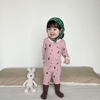Bộ cotton xuất Hàn dài tay 22 mẫu cho bé