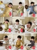 Bộ cotton xuất Hàn dài tay 22 mẫu cho bé