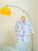 Bộ pyjamas Hi.Sun chất thô xô mềm hình gấu hồng