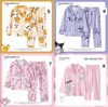 Bộ pyjamas 16 mẫu cho mẹ và bé