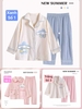 Bộ pyjamas Cinnamoroll dài tay 3 màu trắng, hồng, xanh cho bé