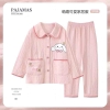 Bộ pyjamas Cinnamoroll dài tay 3 màu trắng, hồng, xanh cho bé