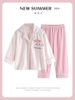 Bộ pyjamas Cinnamoroll dài tay 3 màu trắng, hồng, xanh cho bé