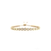 Vòng tay hãng Swarovski Gold Tone chất liệu pha lê mạ vàng