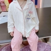 Bộ pyjamas Cinnamoroll dài tay 3 màu trắng, hồng, xanh cho bé