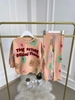 Bộ nỉ da cá dài tay Zara Girl quần thun tăm ống loe 3 mẫu hồng, trắng, cam