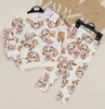 Bộ nỉ Zara Paw Patrol áo da cá phối quần legging tăm