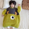Túi ngủ bông thu đông 4 mẫu Lợn hồng, gấu vàng, Monster