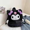 Balo lông Kuromi đen, Cinnamoroll trắng, Melody hồng 5 mẫu