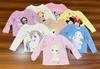Áo cotton H&M dài tay mẫu Elsa Anna, Minnie, Unicorn...