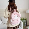 Balo lông Kuromi đen, Cinnamoroll trắng, Melody hồng 5 mẫu