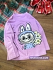Áo phông dài tay cotton Labubu 6 mẫu cho bé