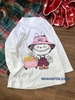 Áo phông dài tay cotton Labubu 6 mẫu cho bé