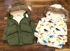 Áo parka phao lót lông Zara có mũ 5 màu cho bé