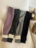 Quần legging lót nỉ AMBB 6 màu cho bé