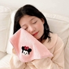 Set 5 khăn mặt lông cừu san hô thêu hình Disney