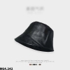Mũ bucket phối da 6 màu cho nữ