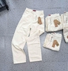 Quần jean trắng Levi's dáng suông cho nữ