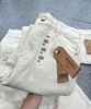 Quần jean trắng Levi's dáng suông cho nữ