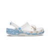 Dép sục crocs Cinnamoroll màu TRẮNG XANH cho bé