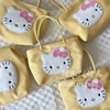 Túi vàng Hello Kitty size 21x17cm cho mẹ và bé