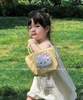 Túi vàng Hello Kitty size 21x17cm cho mẹ và bé