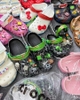 Dép sục Crocs Mine Craft charm 3D màu đen