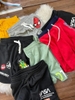 Quần short lửng H&M da cá bé trai 6 mẫu Nasa, Minecraft, Star đỏ, Spiderman ghi...
