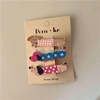 Set 9 chiếc kẹp tóc hình cún Dachshund cho bé