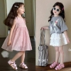 Sandal rọ mẫu Melody màu hồng cho bé
