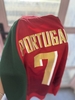 Áo khoác bóng đá Soccer Jacket H&M Portugal đỏ phối xanh lá