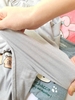 Bộ cotton dài tay Beemon 4 mẫu Melody hồng, Pochacco be, xanh, Capybara xám