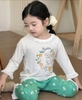 Bộ quần áo DEERKIDS tay lửng phối ren quần dài nhiều mẫu