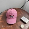 Mũ lưỡi trai 7 sắc màu thêu hình puppy, cat