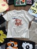 Áo phông cộc tay nhiều hình xuất Hàn Marimekko cho nữ