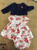 Set áo cardigan, váy kèm quần chip Little Me bé gái 3 mẫu