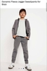 Bộ nỉ OLD NAVY dài tay 7 màu size đại áo có mũ kéo khóa quần jogger bé trai