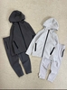 Bộ nỉ OLD NAVY dài tay 7 màu size đại áo có mũ kéo khóa quần jogger bé trai