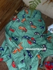 Bộ pyjamas nỉ dạ dài tay Disney Mickey, Bluey, Spiderman bé trai 4 mẫu