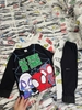 Set 2 bộ cotton dài tay Marvel Spiderman đen, xám